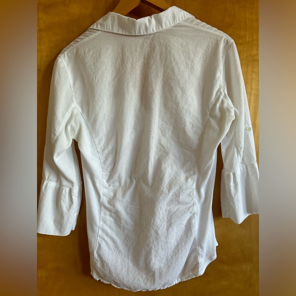 Classic white James Perse cotton button down - Picture 6 of 9